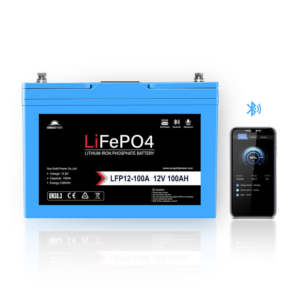 12V 100Ah LiFePO4 Battery