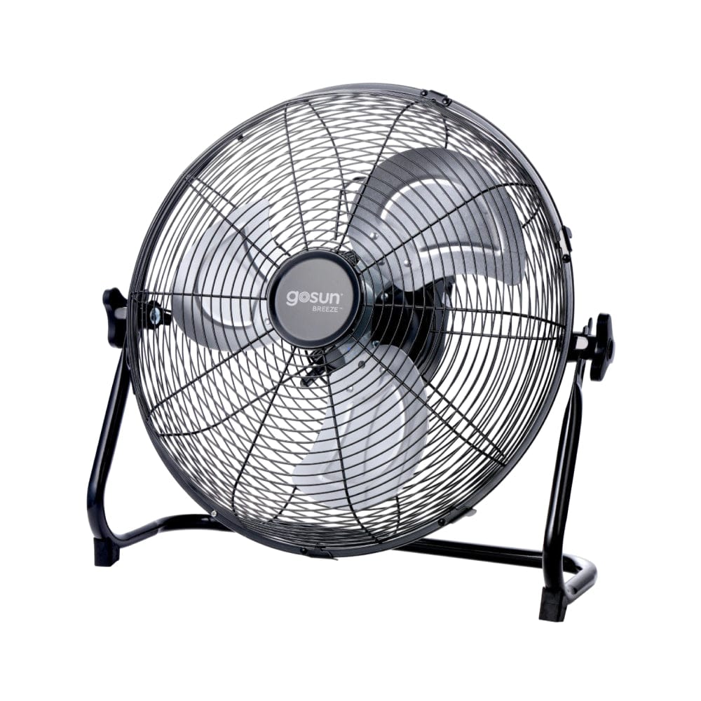 12V Solar Desk Fan