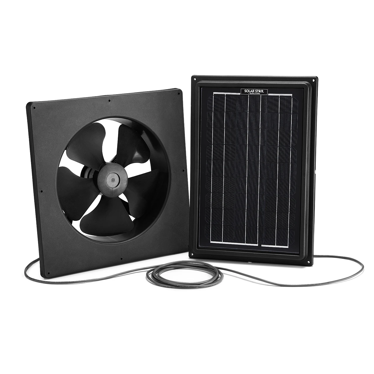 Solar-Powered Ventilation Fan